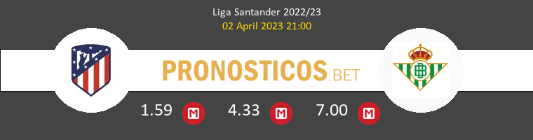 Atlético de Madrid vs Real Betis Pronostico (2 Abr 2023) 1