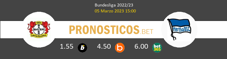 Leverkusen vs Hertha Berlin Pronostico (5 Mar 2023) 1