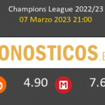 Benfica vs Club Brugge Pronostico (7 Mar 2023) 7