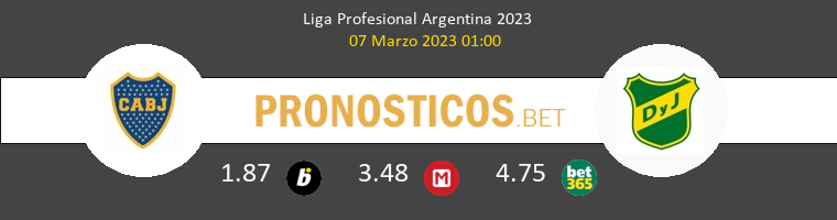 Boca Juniors vs Defensa y Justicia Pronostico (7 Mar 2023) 1
