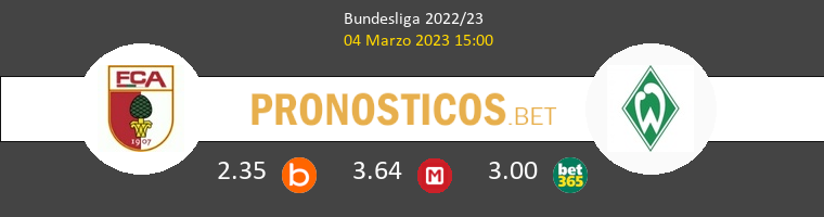 FC Augsburg vs Werder Bremen Pronostico (4 Mar 2023) 1