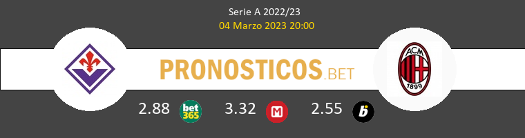 Fiorentina vs Milan Pronostico (4 Mar 2023) 1