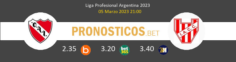 Independiente vs Instituto Pronostico (5 Mar 2023) 1