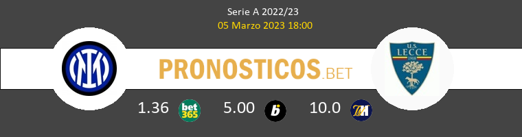 Inter vs Lecce Pronostico (5 Mar 2023) 1