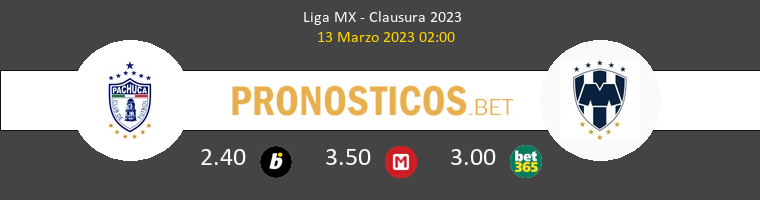Pachuca vs Monterrey Pronostico (13 Mar 2023) 1