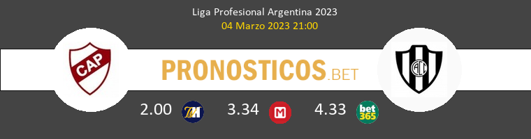 Platense vs Central Córdoba SdE Pronostico (4 Mar 2023) 1