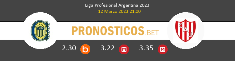 Rosario Central vs Unión Santa Fe Pronostico (12 Mar 2023) 1
