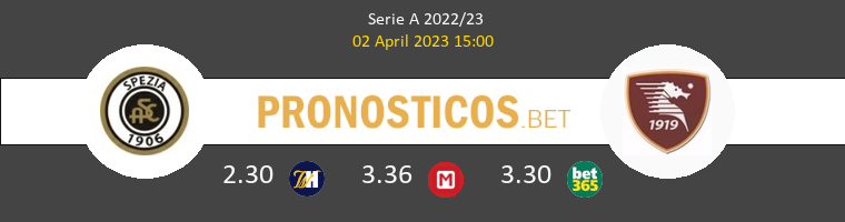 Spezia vs Salernitana Pronostico (2 Abr 2023) 1