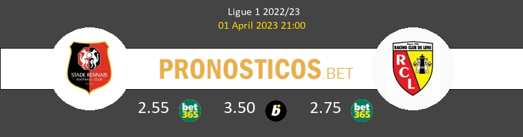 Stade Rennais vs Lens Pronostico (1 Abr 2023) 1