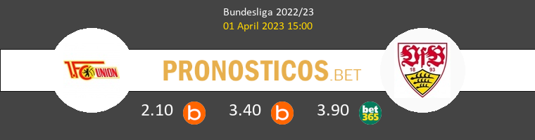 Union Berlin vs Stuttgart Pronostico (1 Abr 2023) 1