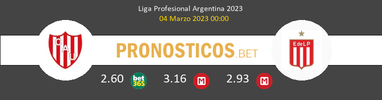 Unión Santa Fe vs Estudiantes La Plata Pronostico (4 Mar 2023) 1