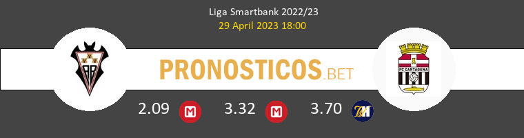 Albacete vs F.C. Cartagena Pronostico (29 Abr 2023) 1