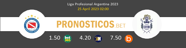 Argentinos Juniors vs Gimnasia La Plata Pronostico (25 Abr 2023) 1