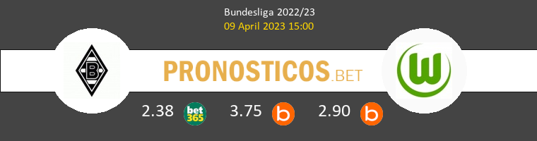 B. Mönchengladbach vs Wolfsburgo Pronostico (9 Abr 2023) 1