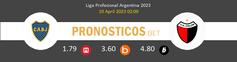 Boca Juniors vs Colón Pronostico (10 Abr 2023) 1