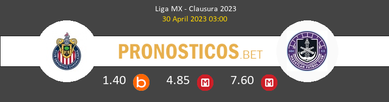 Chivas Guadalajara vs Mazatlán Pronostico (30 Abr 2023) 1