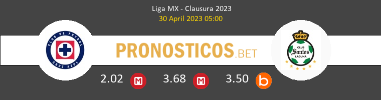 Cruz Azul vs Santos Laguna Pronostico (30 Abr 2023) 1