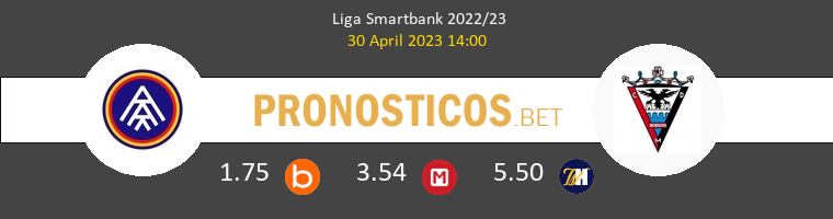 FC Andorra vs Mirandés Pronostico (30 Abr 2023) 1