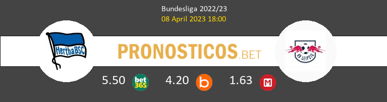 Hertha BSC vs RB Leipzig Pronostico (8 Abr 2023) 1