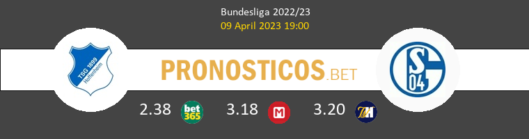 Hoffenheim vs Schalke 04 Pronostico (9 Abr 2023) 1