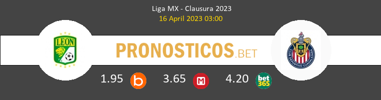León vs Chivas Guadalajara Pronostico (16 Abr 2023) 1
