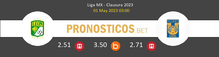 León vs Tigres UANL Pronostico (1 May 2023) 1