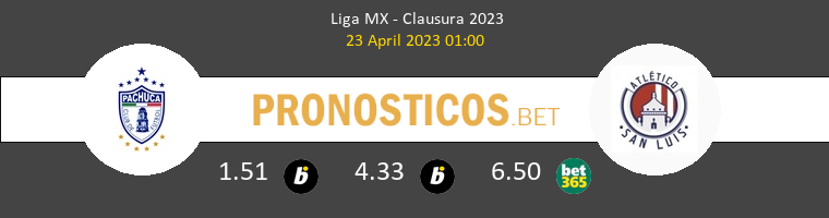 Pachuca vs Atl. San Luis Pronostico (23 Abr 2023) 1