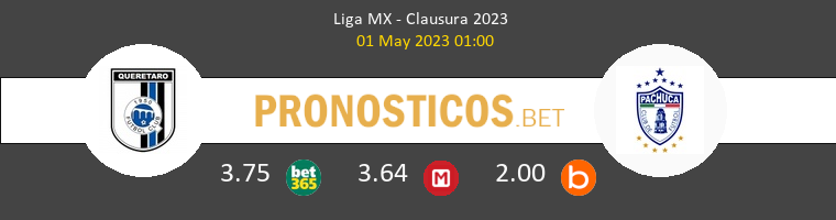 Querétaro vs Pachuca Pronostico (1 May 2023) 1