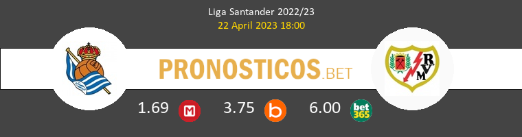 Real Sociedad vs Rayo Vallecano Pronostico (22 Abr 2023) 1