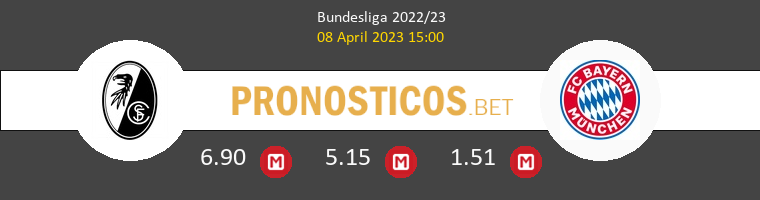 SC Freiburg vs Bayern Munchen Pronostico (8 Abr 2023) 1