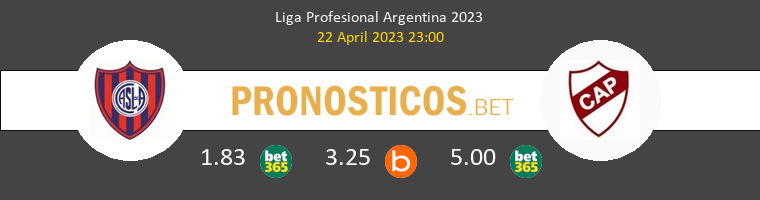 San Lorenzo vs Platense Pronostico (22 Abr 2023) 1