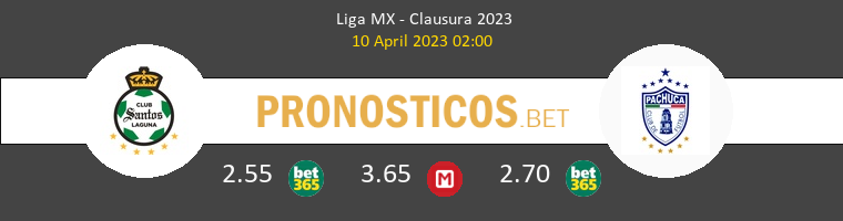 Santos Laguna vs Pachuca Pronostico (10 Abr 2023) 1
