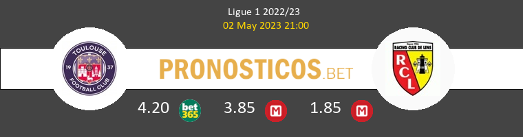 Toulouse vs Lens Pronostico (2 May 2023) 1