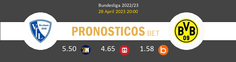 VfL Bochum vs Borussia Dortmund Pronostico (28 Abr 2023) 1