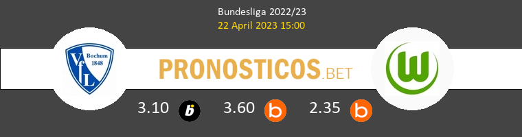 VfL Bochum vs Wolfsburgo Pronostico (22 Abr 2023) 1