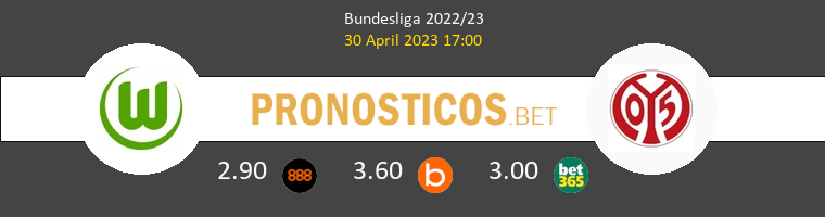 Wolfsburg vs Mainz 05 Pronostico (30 Abr 2023) 1