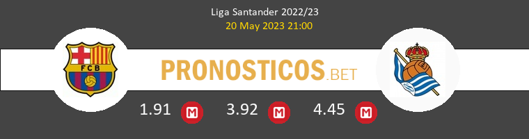 Barcelona vs Real Sociedad Pronostico (20 May 2023) 1