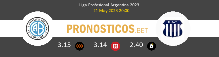 Belgrano vs Talleres Córdoba Pronostico (21 May 2023) 1