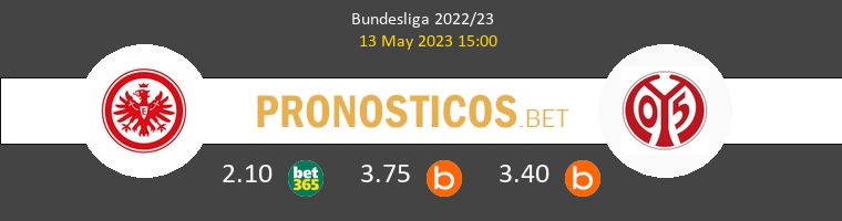 Eintracht Frankfurt vs Mainz 05 Pronostico (13 May 2023) 1