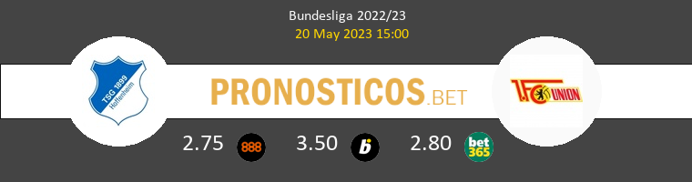Hoffenheim vs Union Berlin Pronostico (20 May 2023) 1