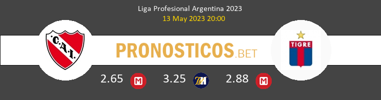 Independiente vs Tigre Pronostico (13 May 2023) 1