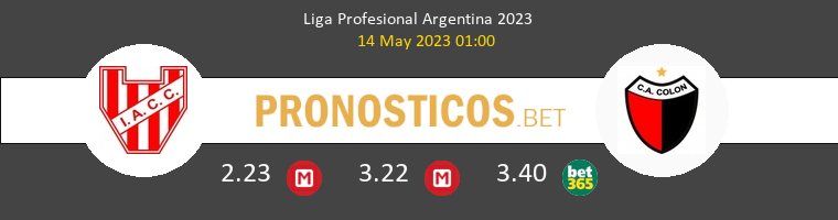 Instituto vs Colón Pronostico (14 May 2023) 1