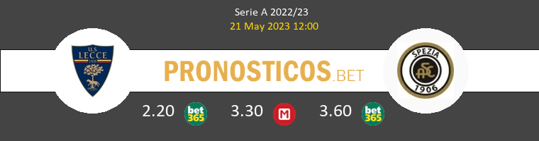Lecce vs Spezia Pronostico (21 May 2023) 1