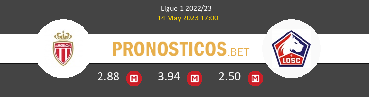 Monaco vs Lille Pronostico (14 May 2023) 1