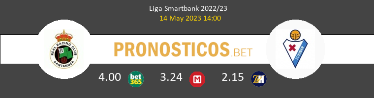 Racing de Santander vs Eibar Pronostico (14 May 2023) 1