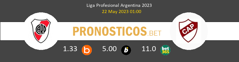River Plate vs Platense Pronostico (22 May 2023) 1