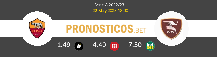 Roma vs Salernitana Pronostico (22 May 2023) 1