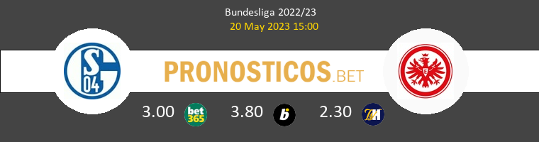 Schalke 04 vs Eintracht Frankfurt Pronostico (20 May 2023) 1