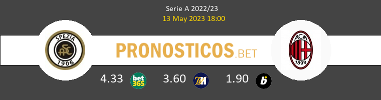 Spezia vs AC Milan Pronostico (13 May 2023) 1