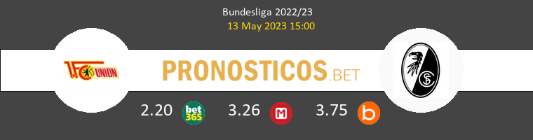 Union Berlin vs SC Freiburg Pronostico (13 May 2023) 1